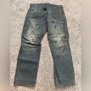 G-Star Men's Slim Fit Distressed Jeans